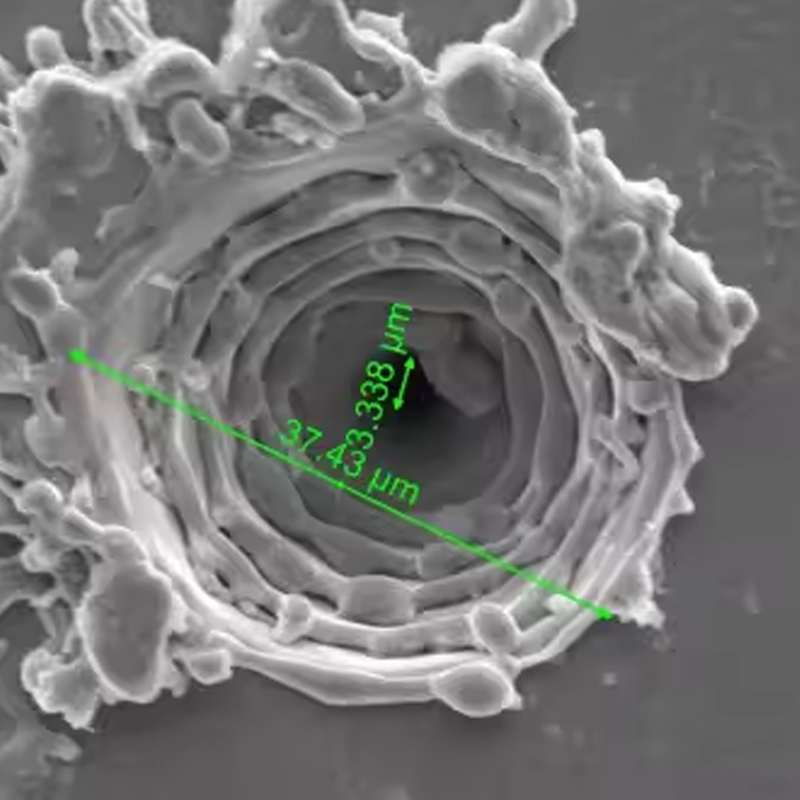 Presné laserové mikroviasy